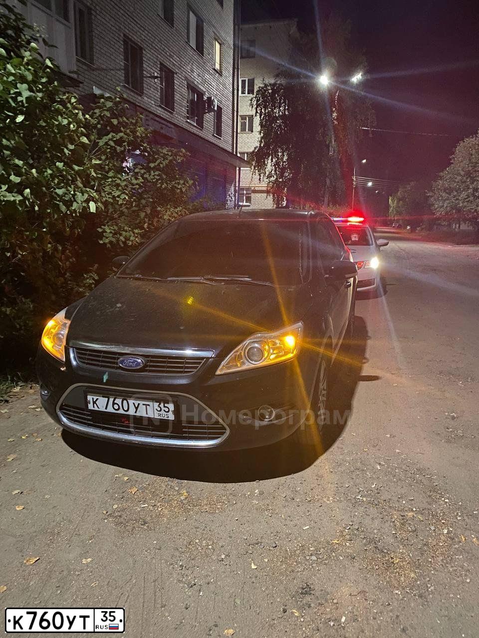Фото автомобиля FORD FOCUS, 2008 — госномер У098ЕР44