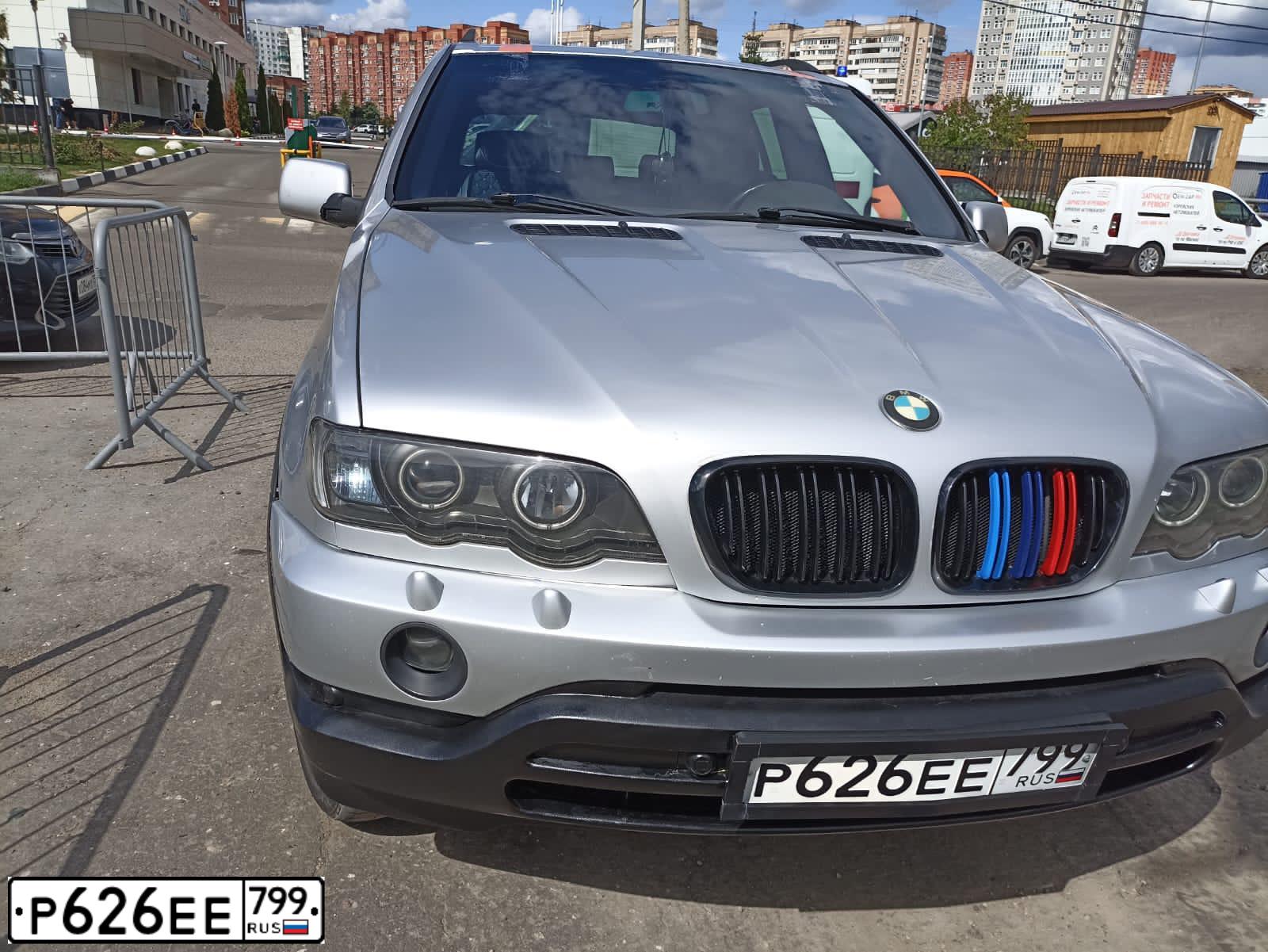 Фото автомобиля УАЗ 3909, 2000 — госномер О385ОА67. Цвет: Серый-Голубой