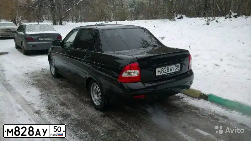 Фото автомобиля LADA 2170 PRIORA, 2010 — госномер У207КА790. Цвет: СИНЕ-ЧЕРНЫЙ