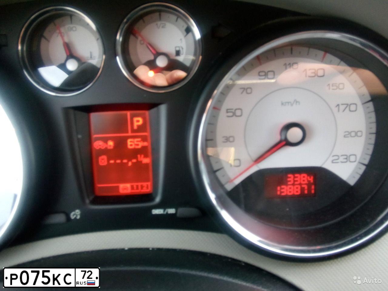 Фото автомобиля PEUGEOT T 308, 2008 — госномер Р075КС72. Цвет: СЕРЫЙ