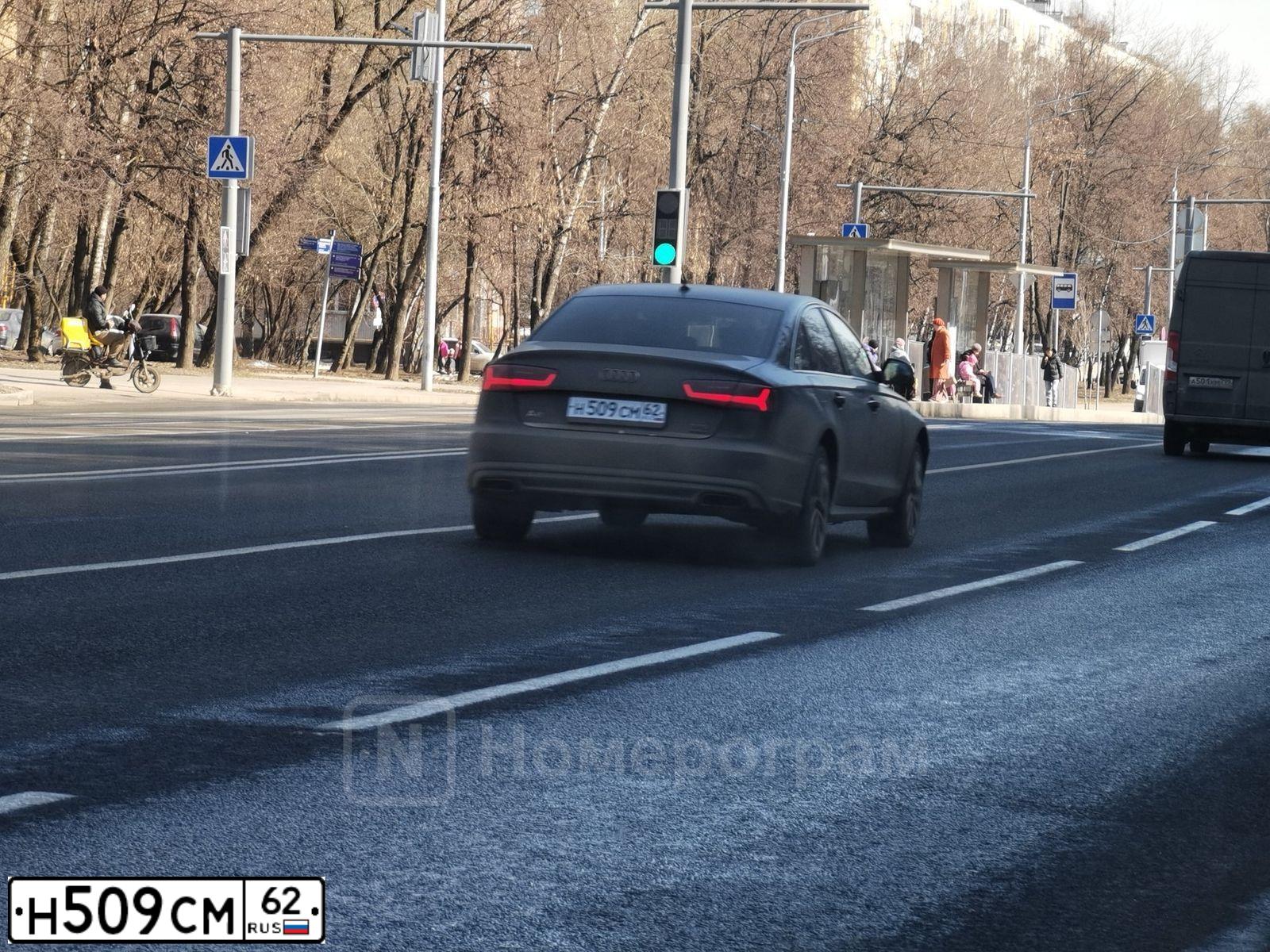 Фото автомобиля AUDI A6, 2015. Цвет: ЧЕРНЫЙ