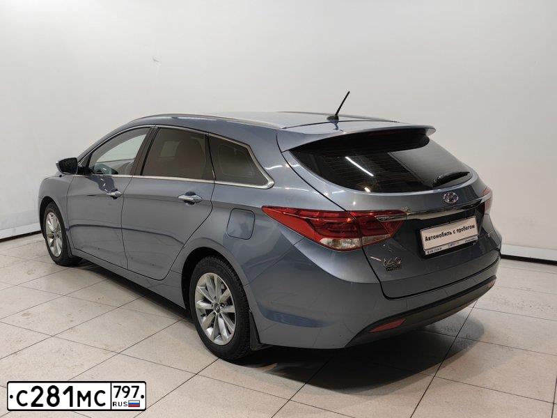 Фото автомобиля HYUNDAI I40, 2015 — госномер М634СО21. Цвет: СЕРО-ГОЛУБОЙ