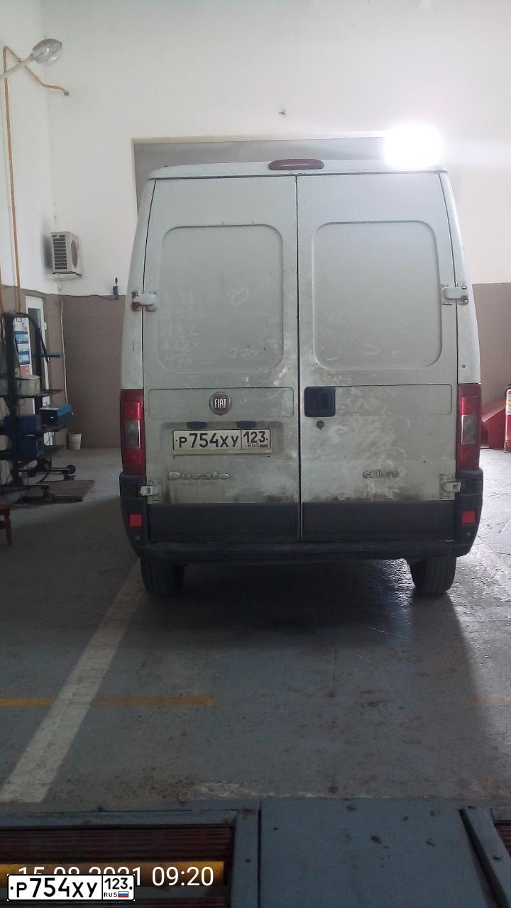 Фото автомобиля FIAT DUCATO, 2010 — госномер С115ВТ323