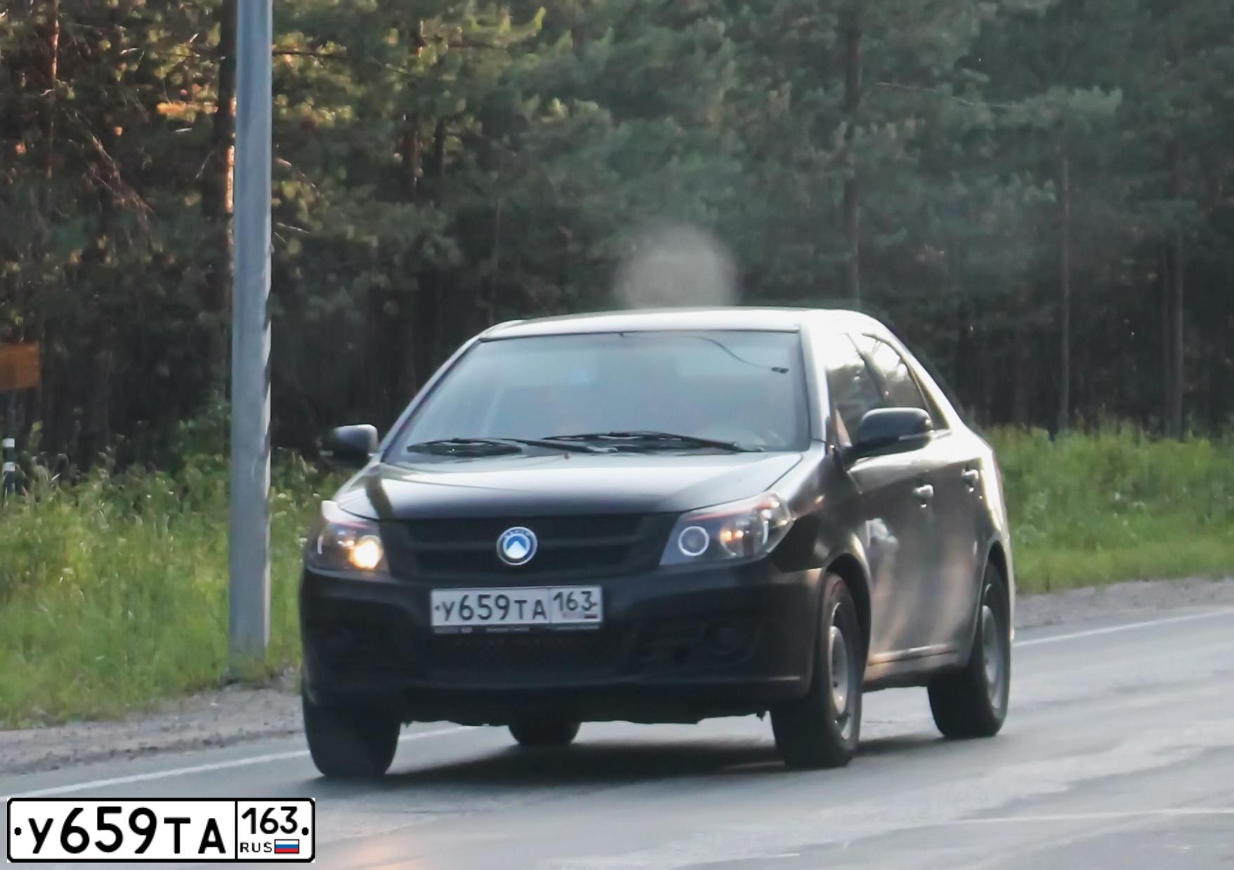 Фото автомобиля GEELY GC6, 2014 — госномер С013АК159. Цвет: ЧЕРНЫЙ