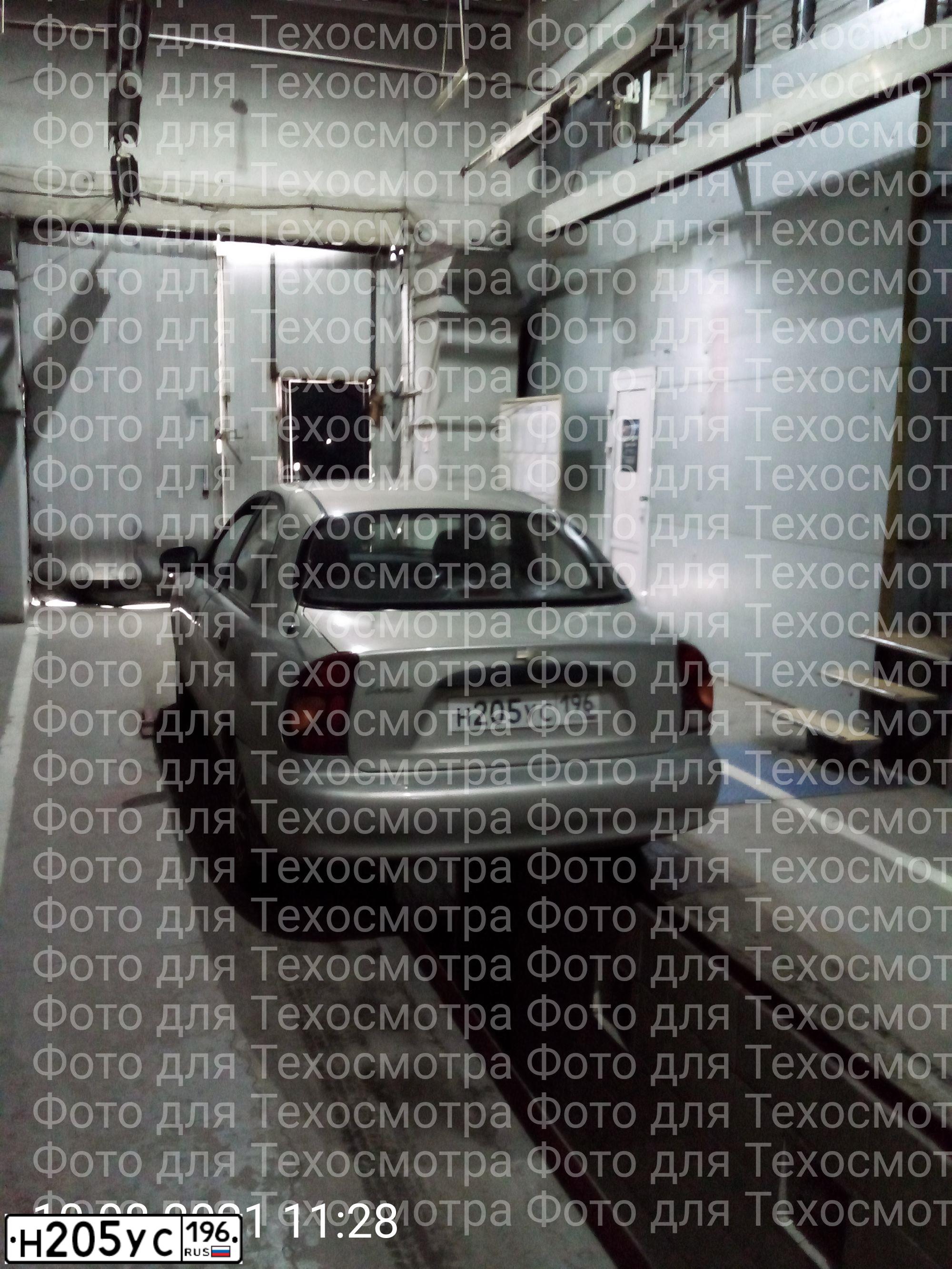 Фото автомобиля ШЕВРОЛЕ LANOS, 2008 — госномер Н205УС196. Цвет: СЕРЕБРИСТЫЙ
