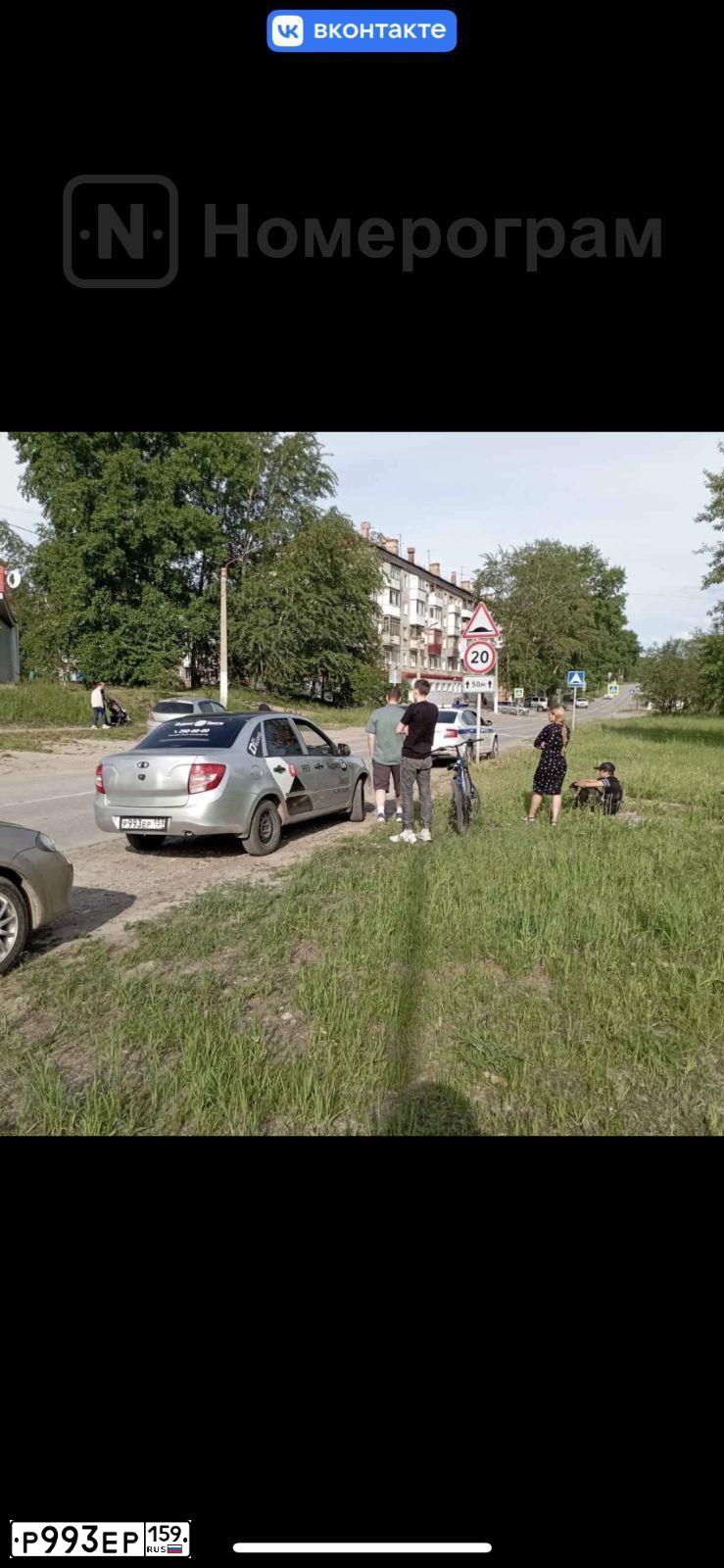 Фото автомобиля LADA 2190 GRANTA, 2012 — госномер О648ХЕ159. Цвет: СЕРЕБРИСТЫЙ