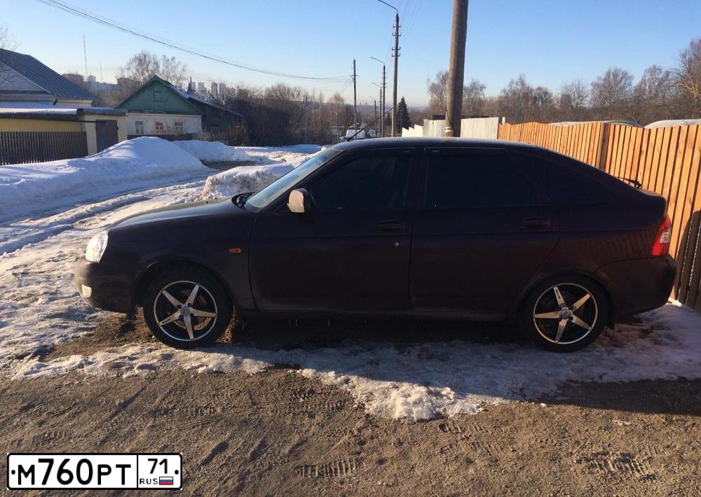 Фото автомобиля LADA PRIORA, 2012 — госномер Х612НА71