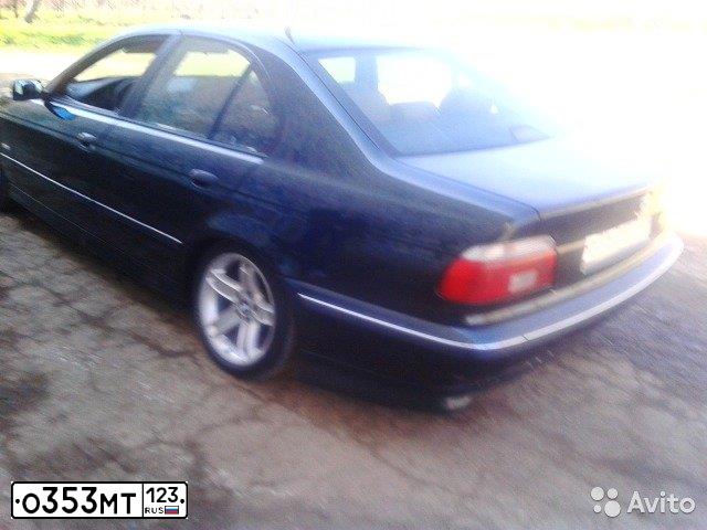 Фото автомобиля BMW SERIE 5, 1997 — госномер О353МТ123. Цвет: ЗЕЛЕНЫЙ