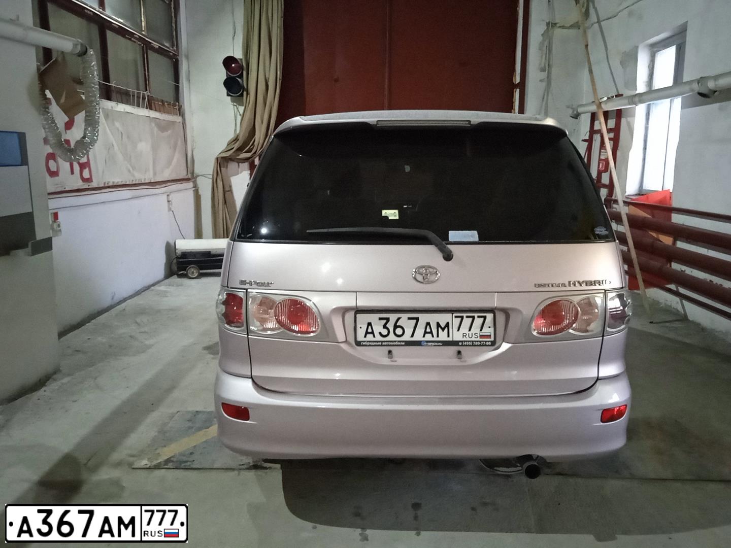 Фото автомобиля TOYOTA ESTIMA, 2002 — госномер О626НУ154