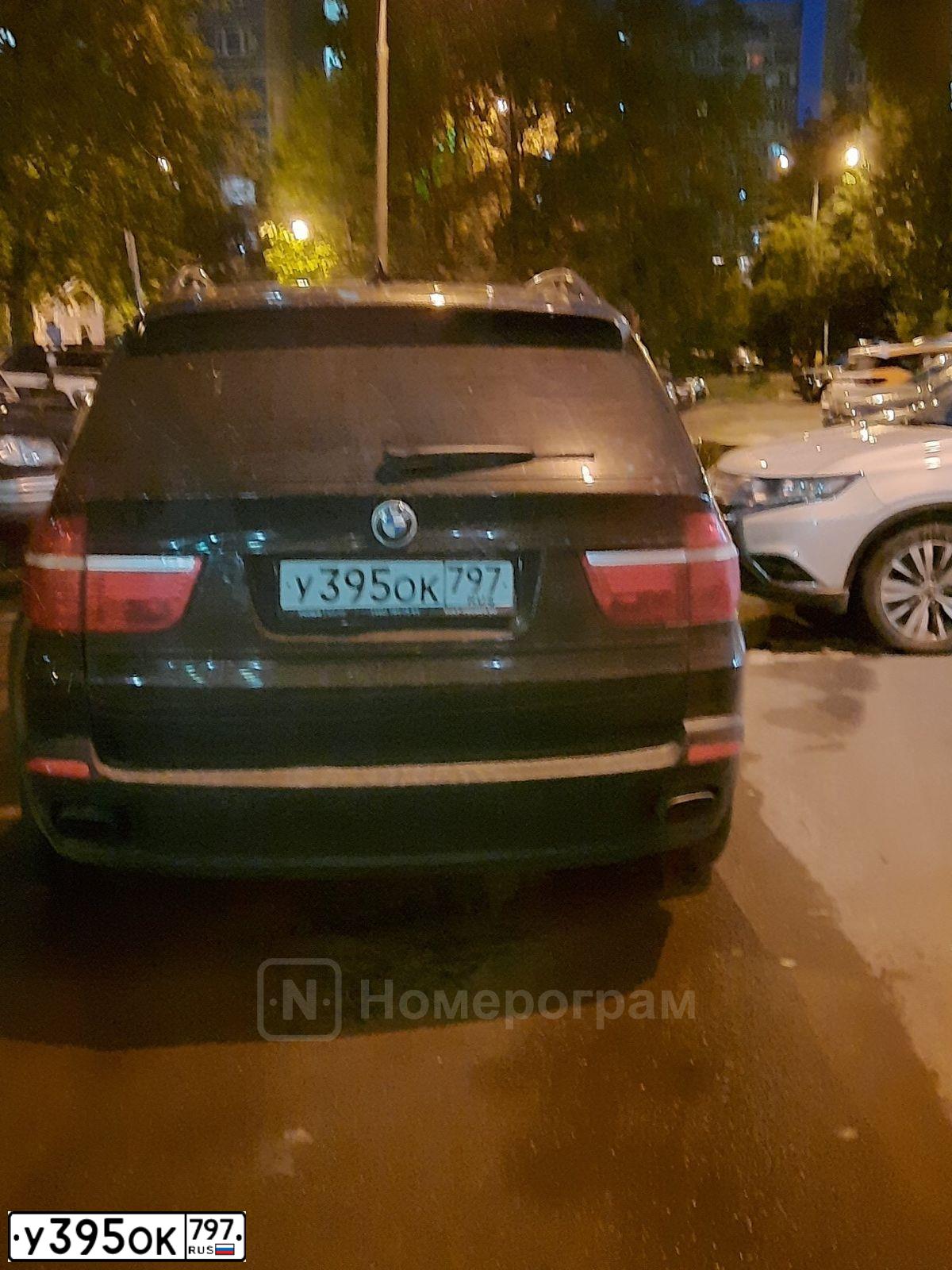 Фото автомобиля BMW X5, 2008 — госномер У395ОК797