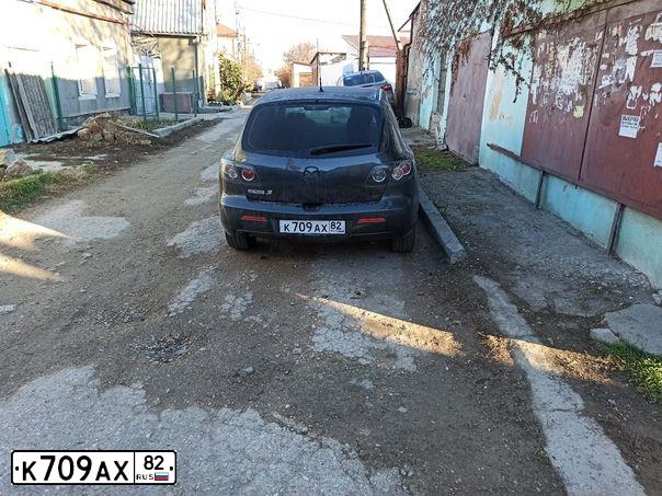 Фото автомобиля MAZDA 3, 2007 — госномер О074СМ32. Цвет: ТЕМНО-СЕРЫЙ