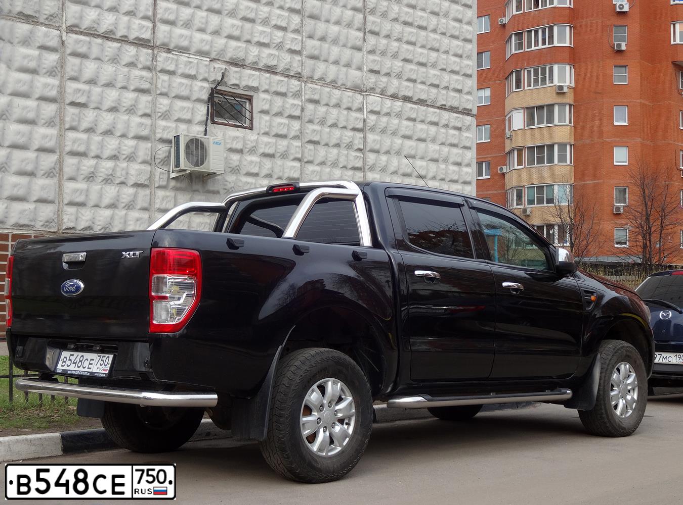 Фото автомобиля FORD RANGER, 2012 — госномер О159ВВ790. Цвет: ЧЕРНЫЙ