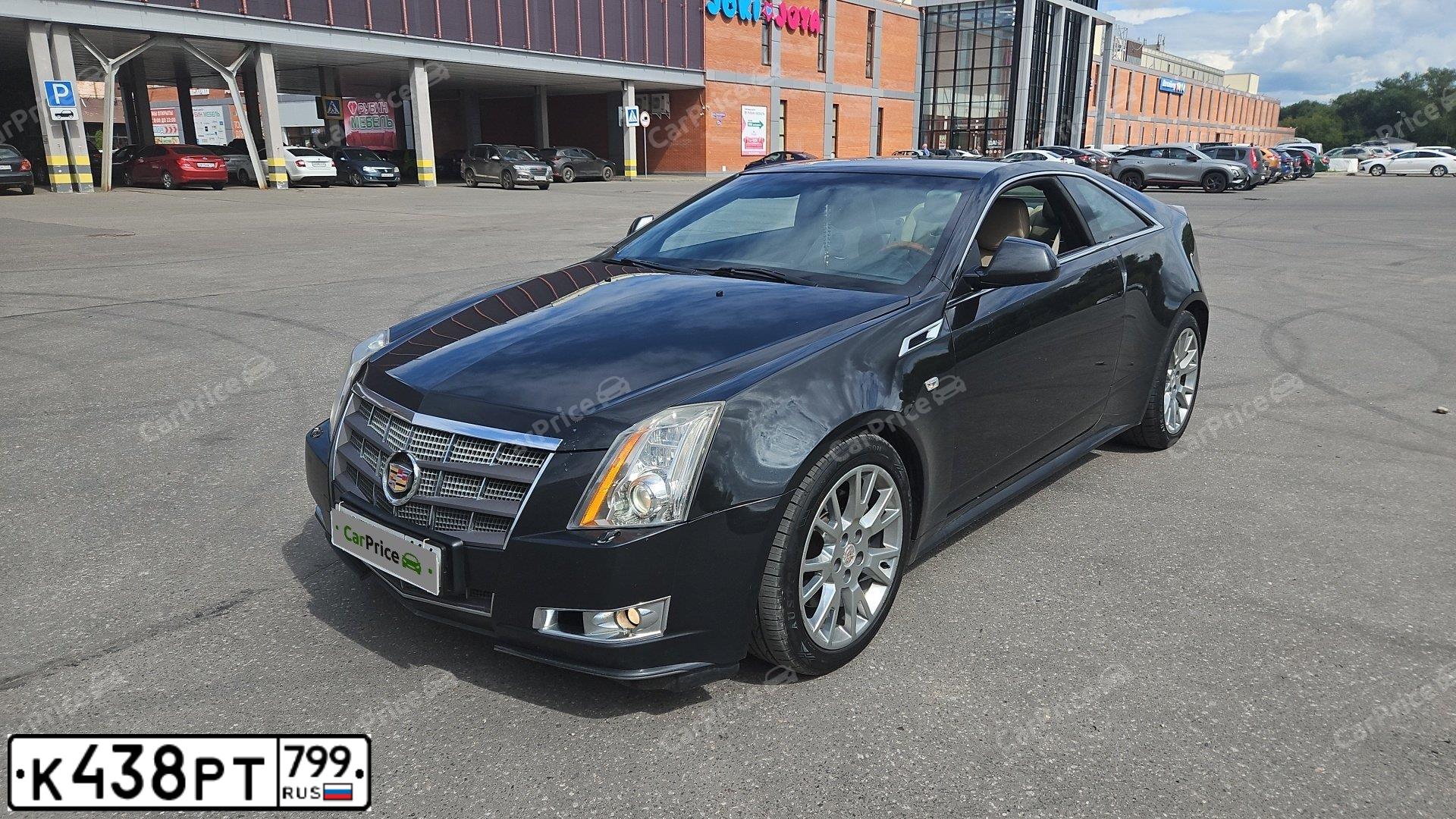 Фото автомобиля CADILLAC CTS, 2011 — госномер Х072УЕ164. Цвет: ЧЕРНЫЙ