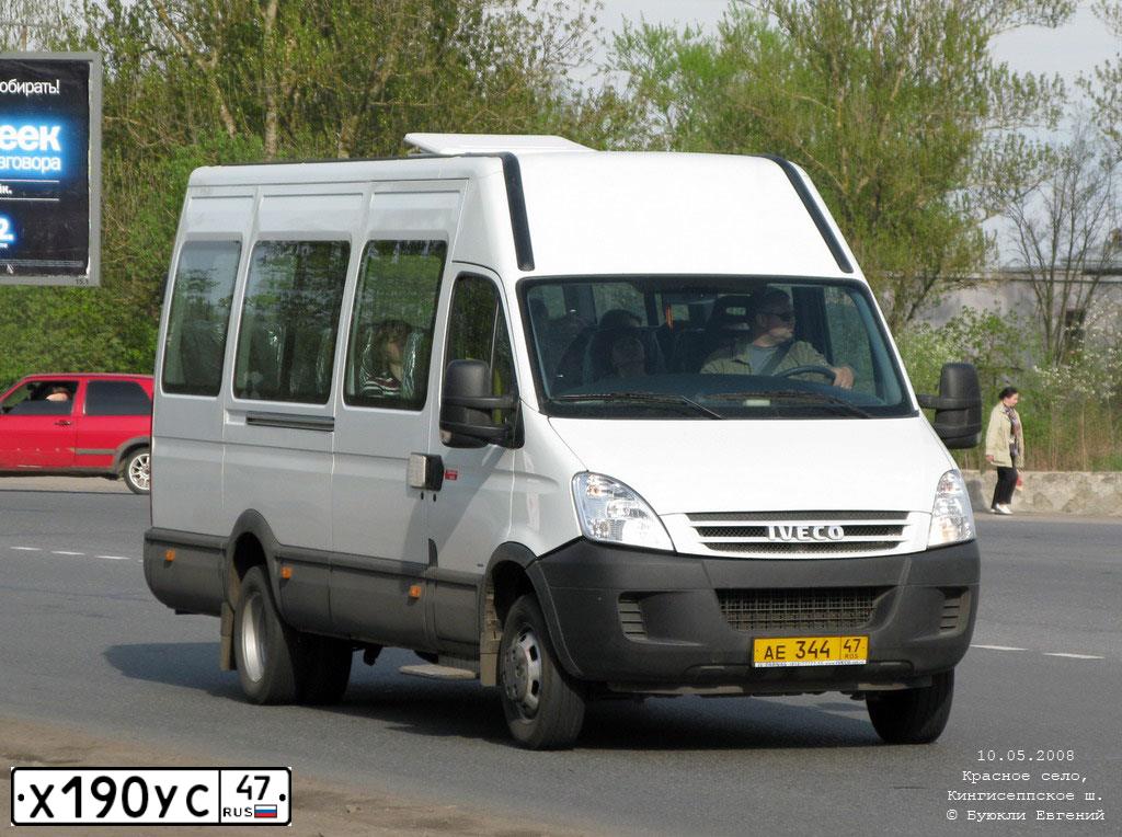 Фото автомобиля ИВЕКО DAILY 50C15VH, 2008 — госномер Е896РР30. Цвет: Белый