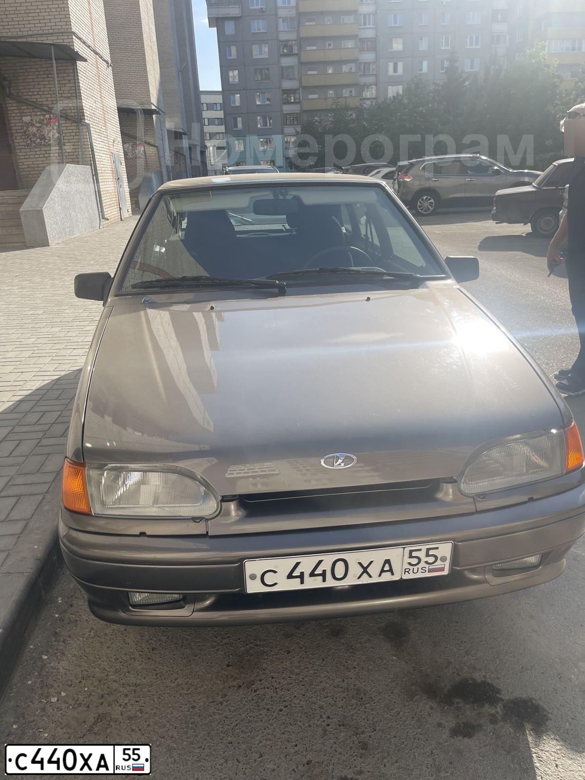 Фото автомобиля LADA 2114 SAMARA, 2013 — госномер С440ХА55. Цвет: Золотисто-коричневый