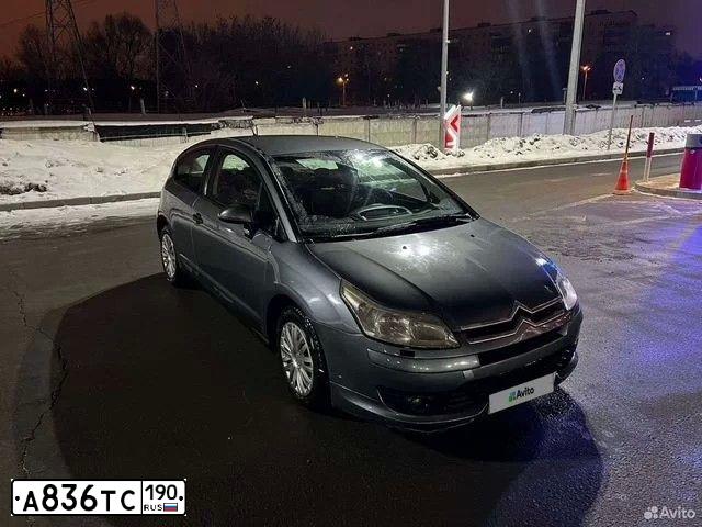 Фото автомобиля CITROEN C4, 2006 — госномер В391СХ37. Цвет: СЕРЫЙ