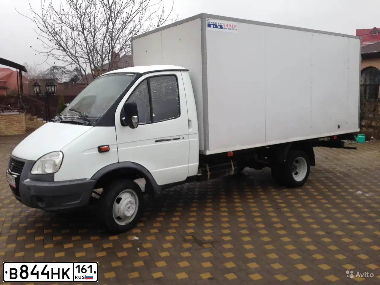 Фото автомобиля GAZ 3302 EL, 2011 — госномер К873МА134. Цвет: Белый