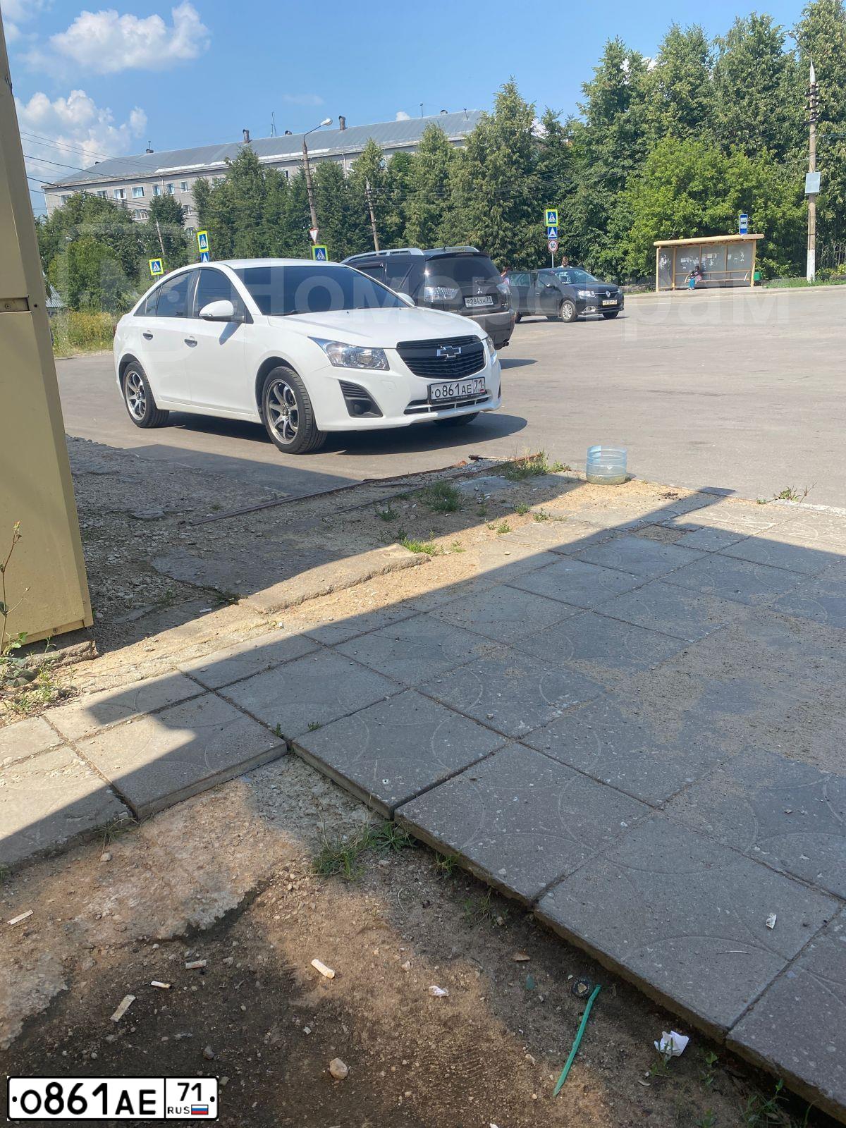 Фото автомобиля CHEVROLET CRUZE, 2015 — госномер Р336НЕ193. Цвет: Белый