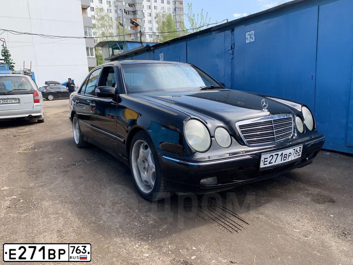 Фото автомобиля MERCEDES E-KLASSE, 1999 — госномер Е271ВР763. Цвет: ЧЕРНЫЙ