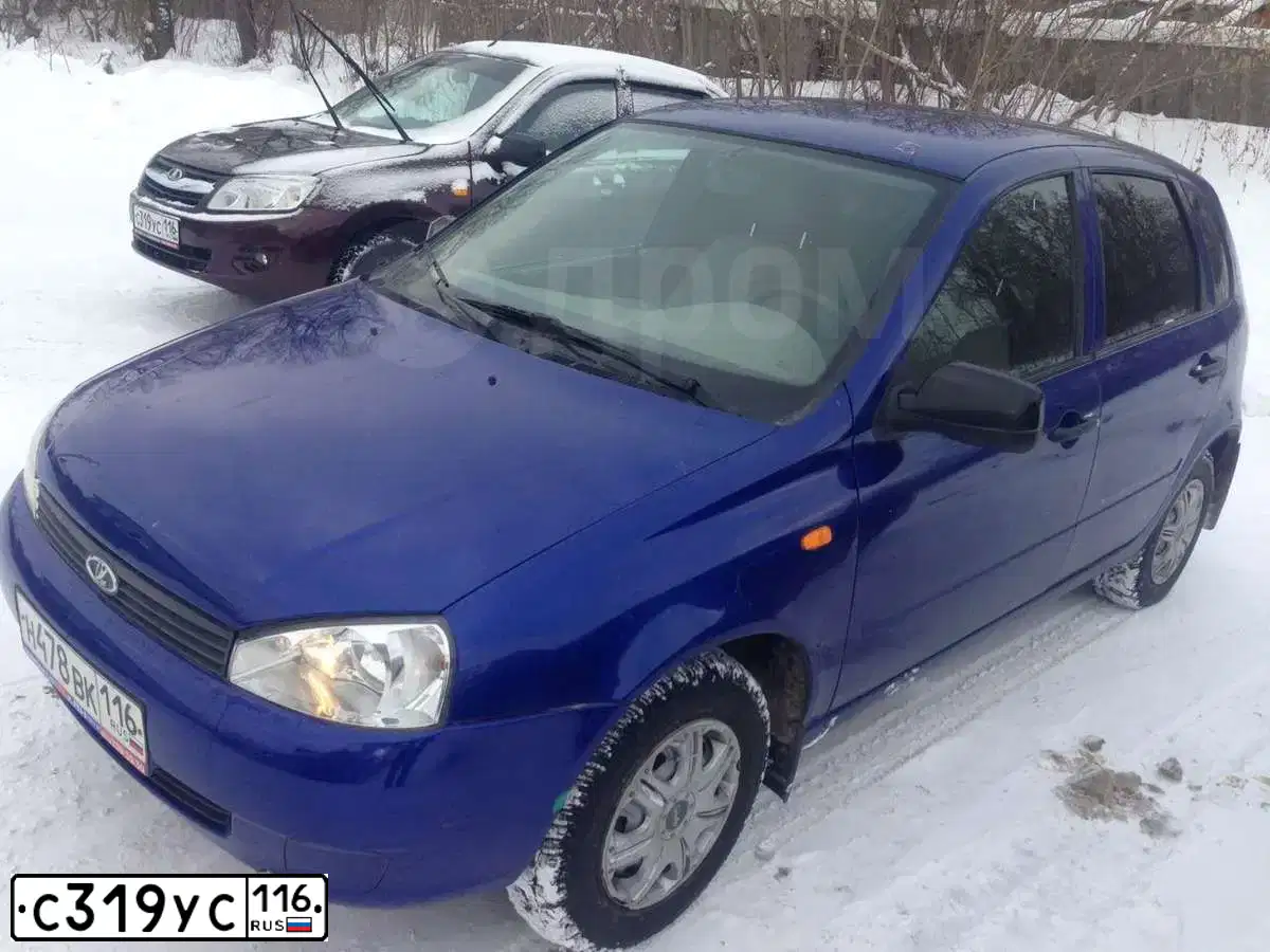 Фото автомобиля LADA 2190 GRANTA, 2013 — госномер С319УС116. Цвет: ТЕМНО-ВИШНЕВЫЙ