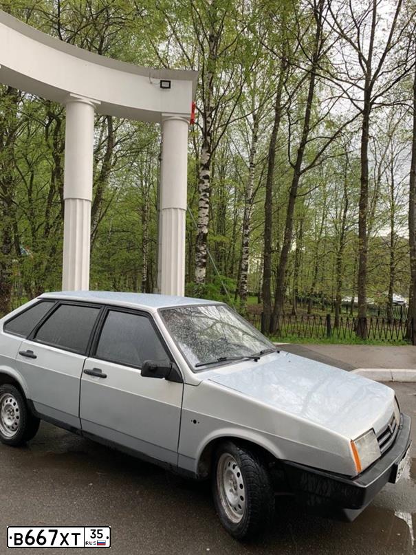 Фото автомобиля LADA 2109 SAMARA, 2002 — госномер М884ЕС35. Цвет: СЕРЫЙ ЗОЛОТИСТЫЙ