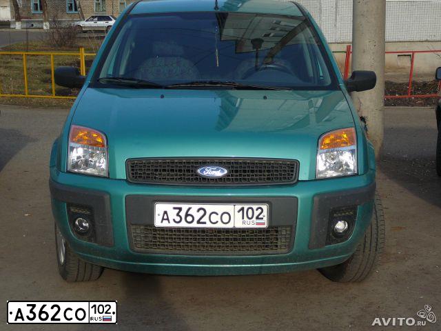 Фото автомобиля FORD FUSION, 2007 — госномер А362СО102. Цвет: ТЕМНО-ЗЕЛЕНЫЙ