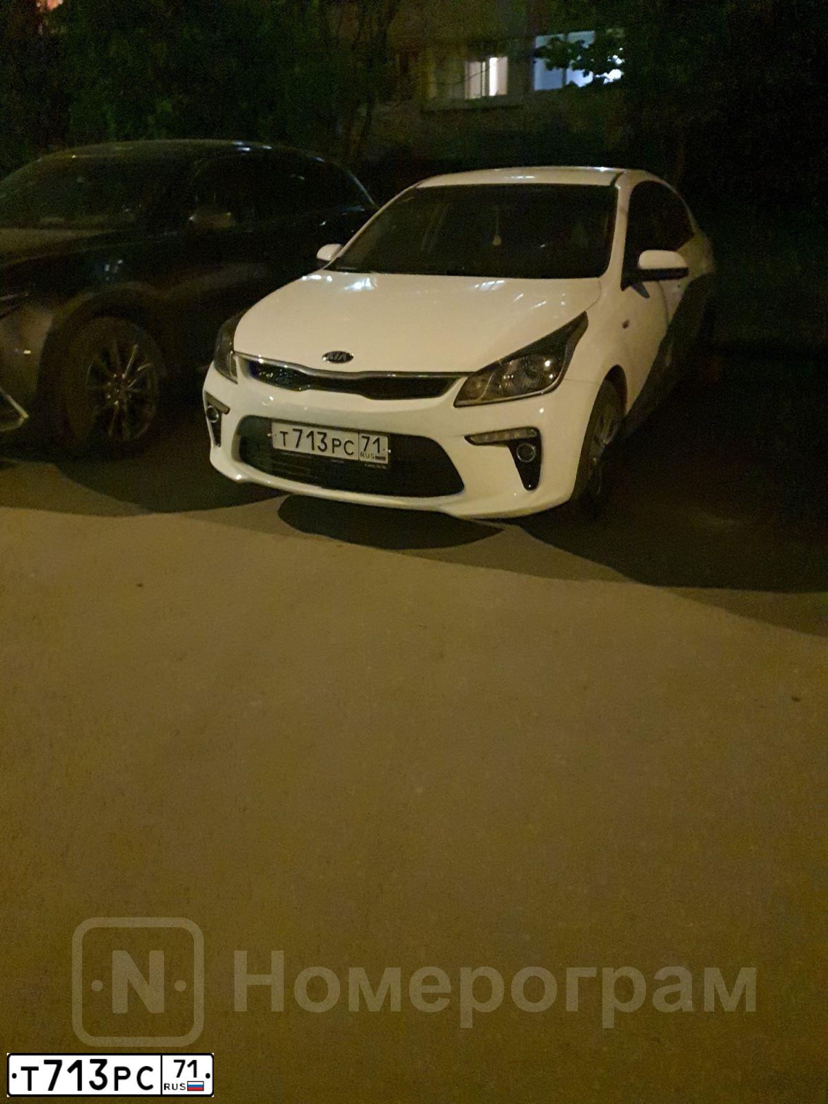 Фото автомобиля KIA RIO, 2019 — госномер Т583КМ180