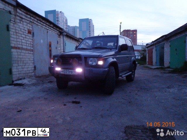 Фото автомобиля MITSUBISHI PAJERO, 1991 — госномер М031РВ46