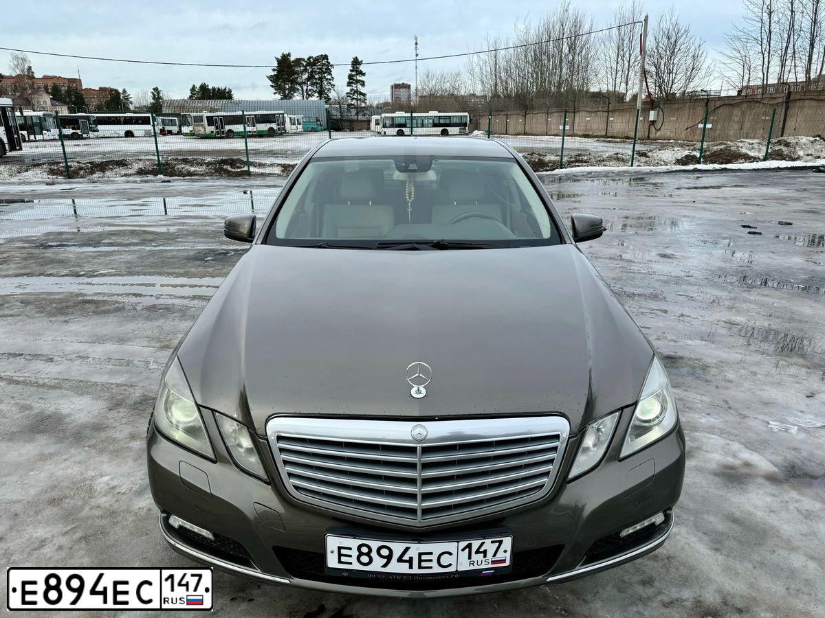 Фото автомобиля MERCEDES E-KLASSE, 2009 — госномер О700АТ47