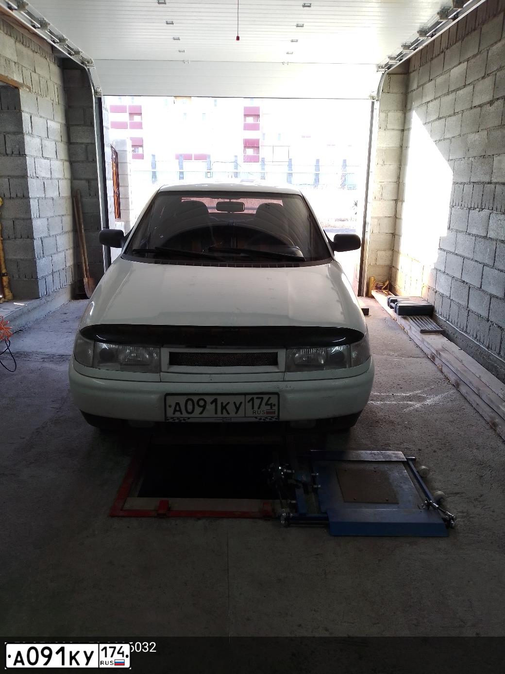 Фото автомобиля LADA 2110 LADA, 2000 — госномер А091КУ174. Цвет: ЯРКО-БЕЛЫЙ