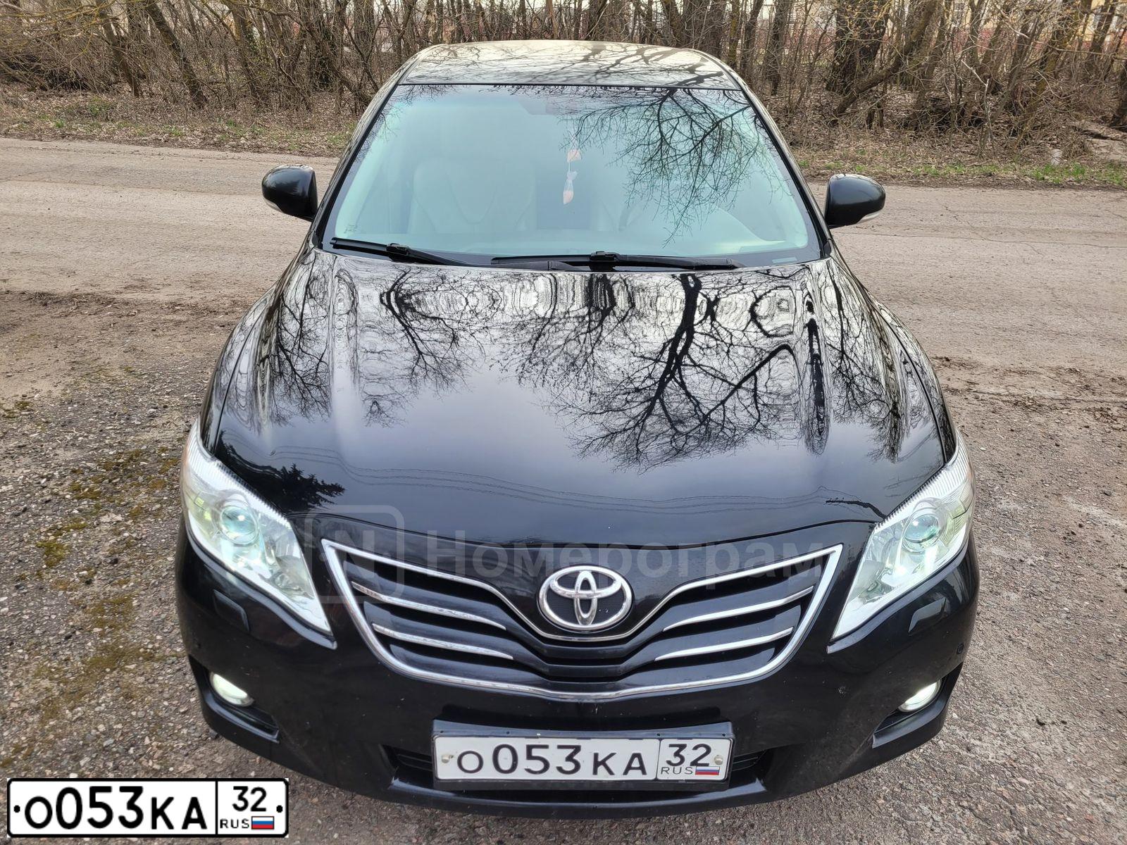 Фото автомобиля TOYOTA CAMRY, 2009 — госномер М099НР14. Цвет: ЧЕРНЫЙ