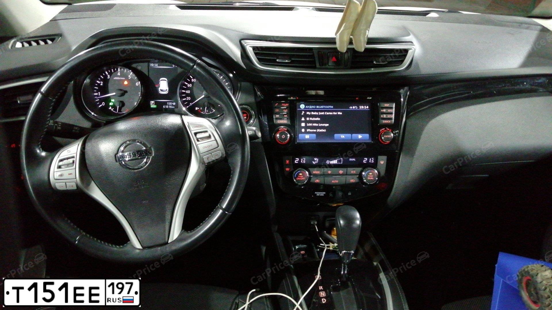 Фото автомобиля NISSAN QASHQAI, 2016 — госномер С986ВВ790. Цвет: Белый
