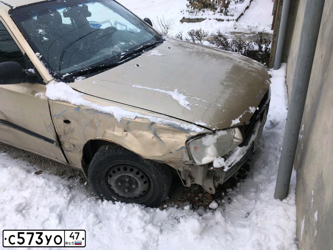 Фото автомобиля TAGAZ ACCENT, 2006 — госномер К163РМ126. Цвет: БЕЖЕВЫЙ