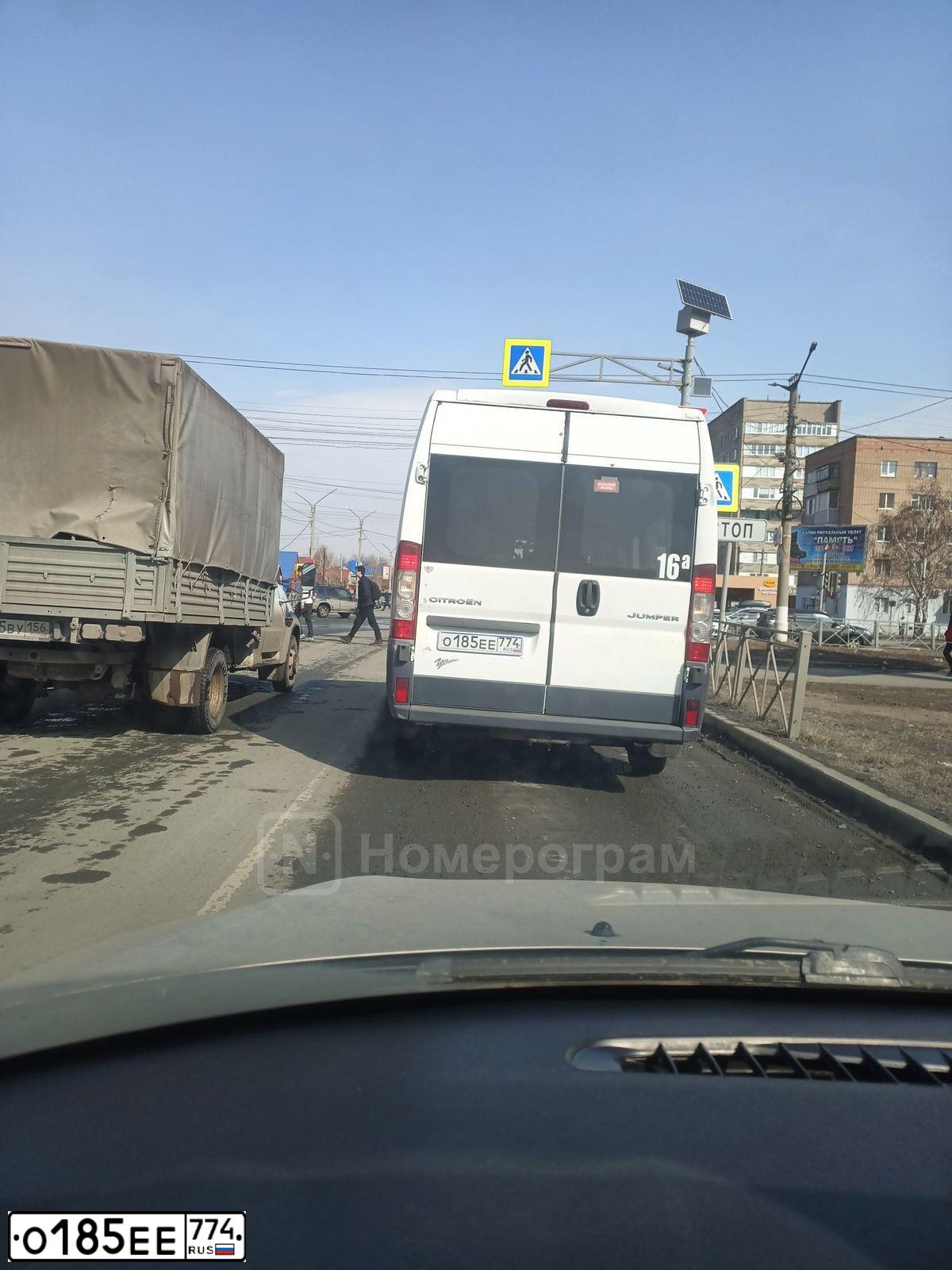 Фото автомобиля CITROEN JUMPER, 2012 — госномер О185ЕЕ774. Цвет: Белый