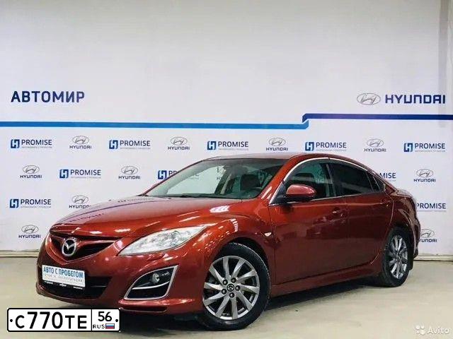 Фото автомобиля MAZDA 6, 2011 — госномер Х368РА124