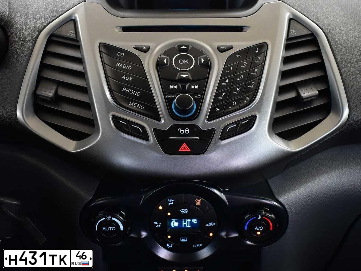 Фото автомобиля FORD ECOSPORT, 2017 — госномер Н431ТК46. Цвет: Серый