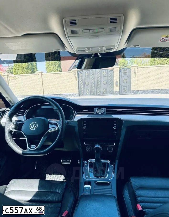 Фото автомобиля VOLKSWAGEN PASSAT, 2019 — госномер Р248ОУ68. Цвет: ЧЕРНЫЙ