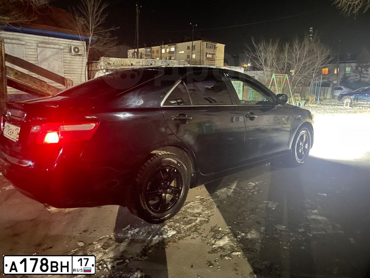 Фото автомобиля LADA 2110, 2007 — госномер А178ВН17. Цвет: ЧЕРНЫЙ