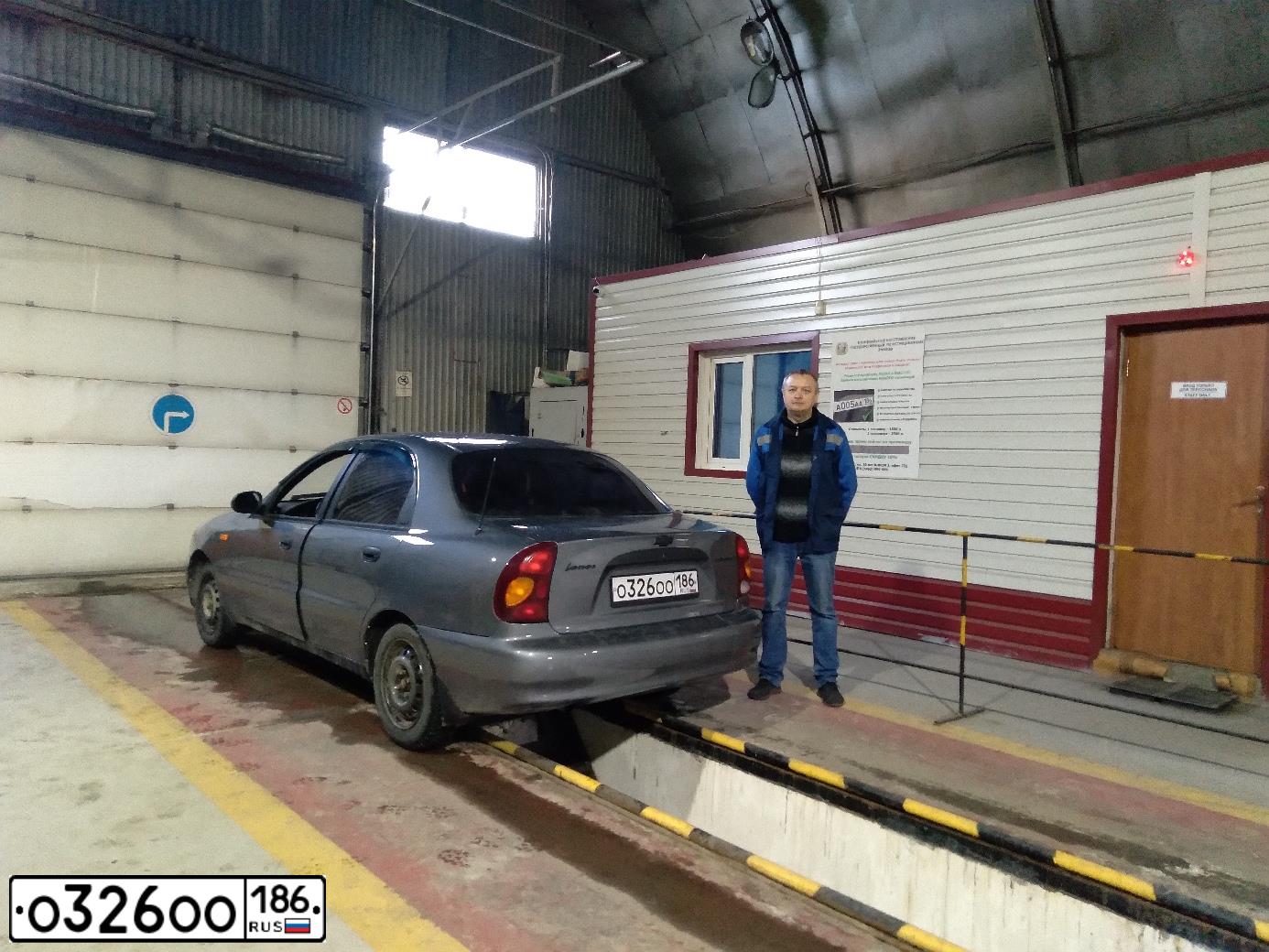 Фото автомобиля ZAZ LANOS, 2008 — госномер О326ОО186. Цвет: СЕРЫЙ