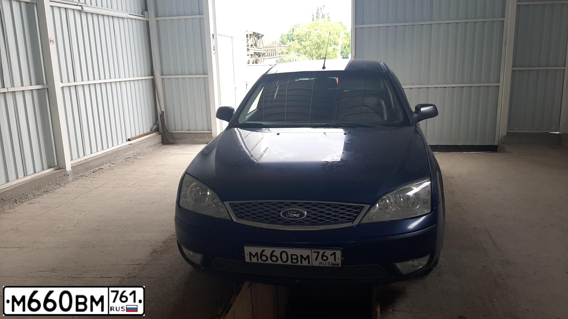 Фото автомобиля FORD MONDEO, 2006 — госномер Н515УУ61. Цвет: ТЕМНО-СИНИЙ