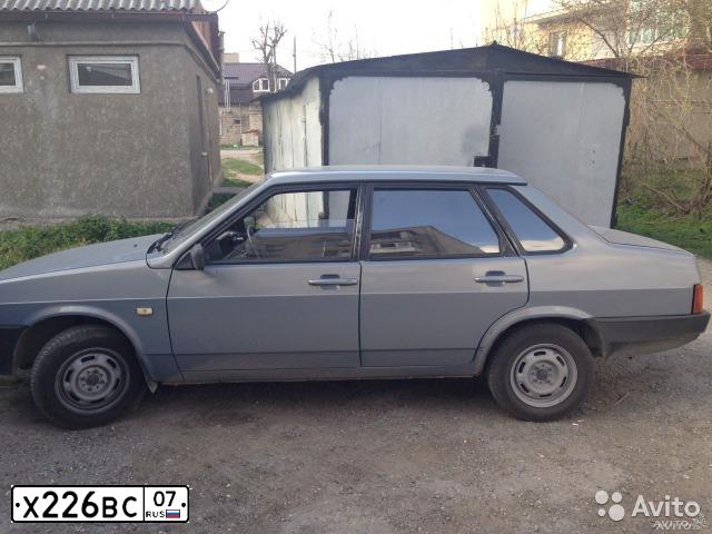 Фото автомобиля LADA 2109, 2002 — госномер Е358ОС15. Цвет: СЕРЫЙ