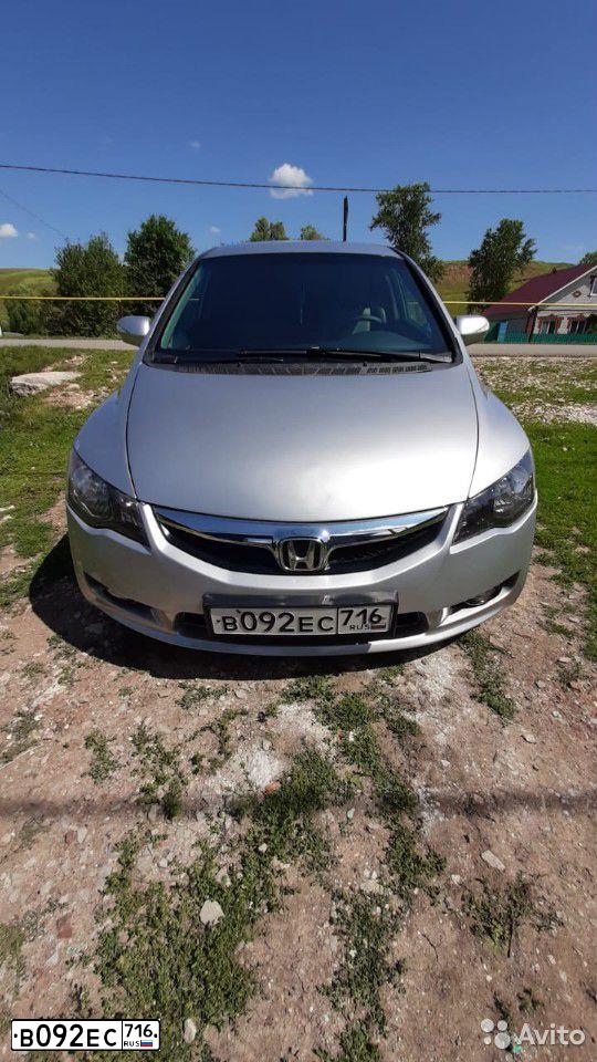 Фото автомобиля HONDA CIVIC, 2009 — госномер С205ТВ193. Цвет: Серебристый