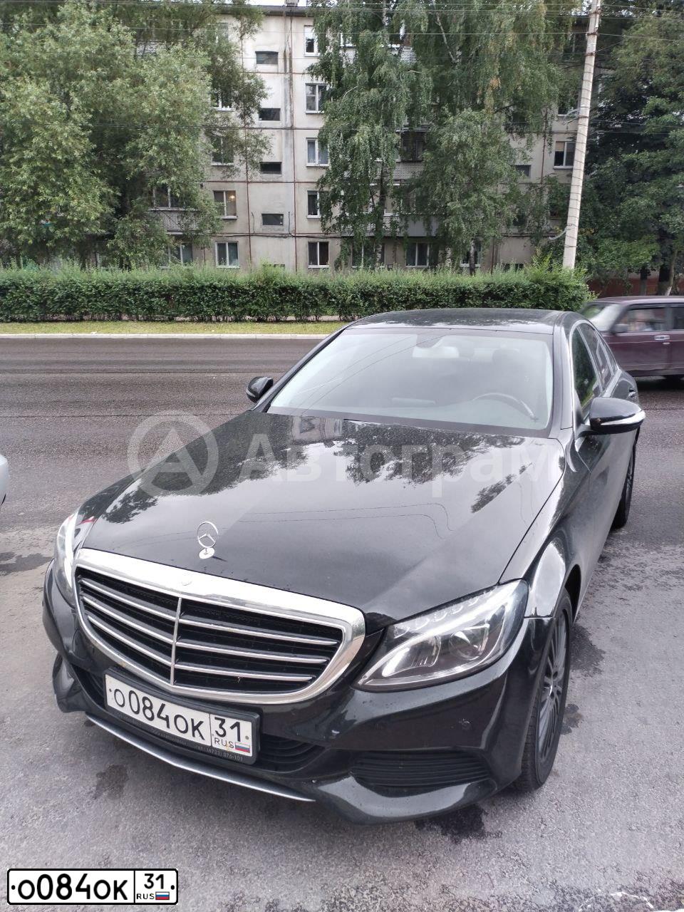 Фото автомобиля MERCEDES-BENZ C180, 2015 — госномер Е809СС193. Цвет: ЧЕРНЫЙ