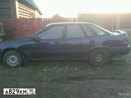 Фото автомобиля DAEWOO ESPERO, 1998 — госномер М074НК69. Цвет: СИНИЙ