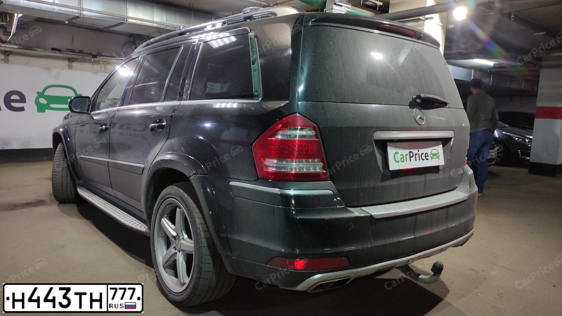 Фото автомобиля MERCEDES GL-KLASSE, 2010 — госномер К481ВА184. Цвет: ЧЕРНЫЙ