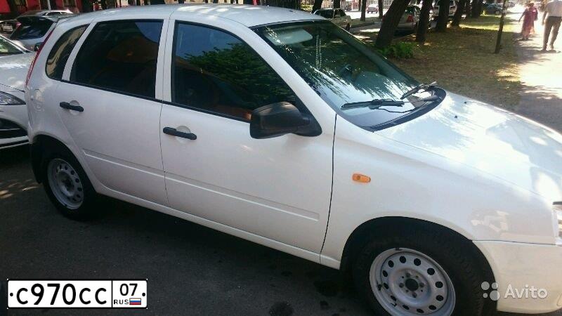 Фото автомобиля LADA 1119 KALINA, 2011 — госномер С970СС07. Цвет: Белый