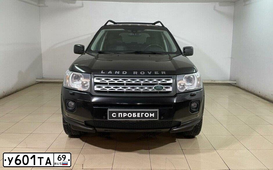 Фото автомобиля LAND ROVER FREELANDER, 2011 — госномер У166АК250. Цвет: ЧЕРНЫЙ