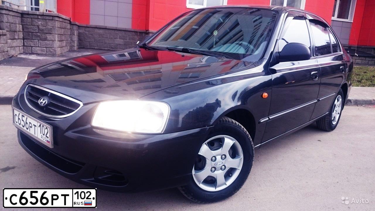 Фото автомобиля TAGAZ ACCENT, 2008 — госномер С656РТ102. Цвет: ЧЕРНЫЙ