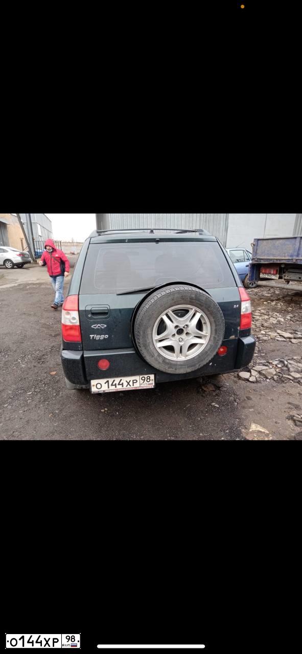 Фото автомобиля CHERY TIGGO, 2007 — госномер С050ВС198. Цвет: ЗЕЛЕНЫЙ