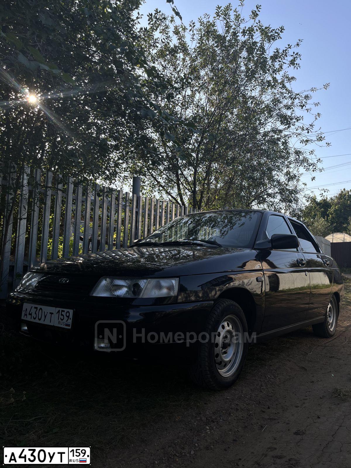 Фото автомобиля LADA 2110 BOGDAN, 2012 — госномер У141ХС716. Цвет: ЧЕРНЫЙ